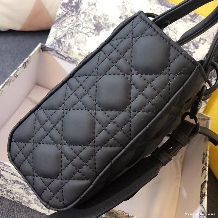 Cheap Calfskin Lady Ultramatte ABCDior Bag Black Cannage My Dior 0729 Luxury